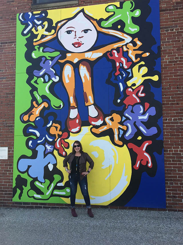 ellen mayer balancing act mural